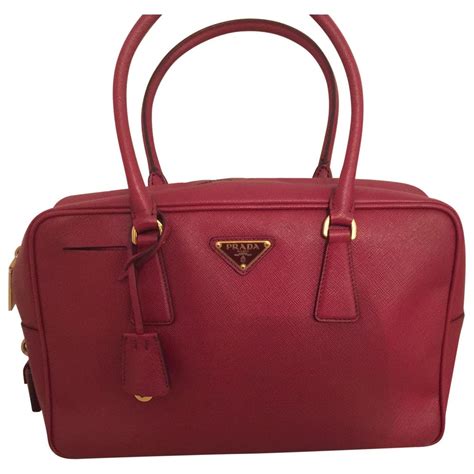 prada burgundy bag